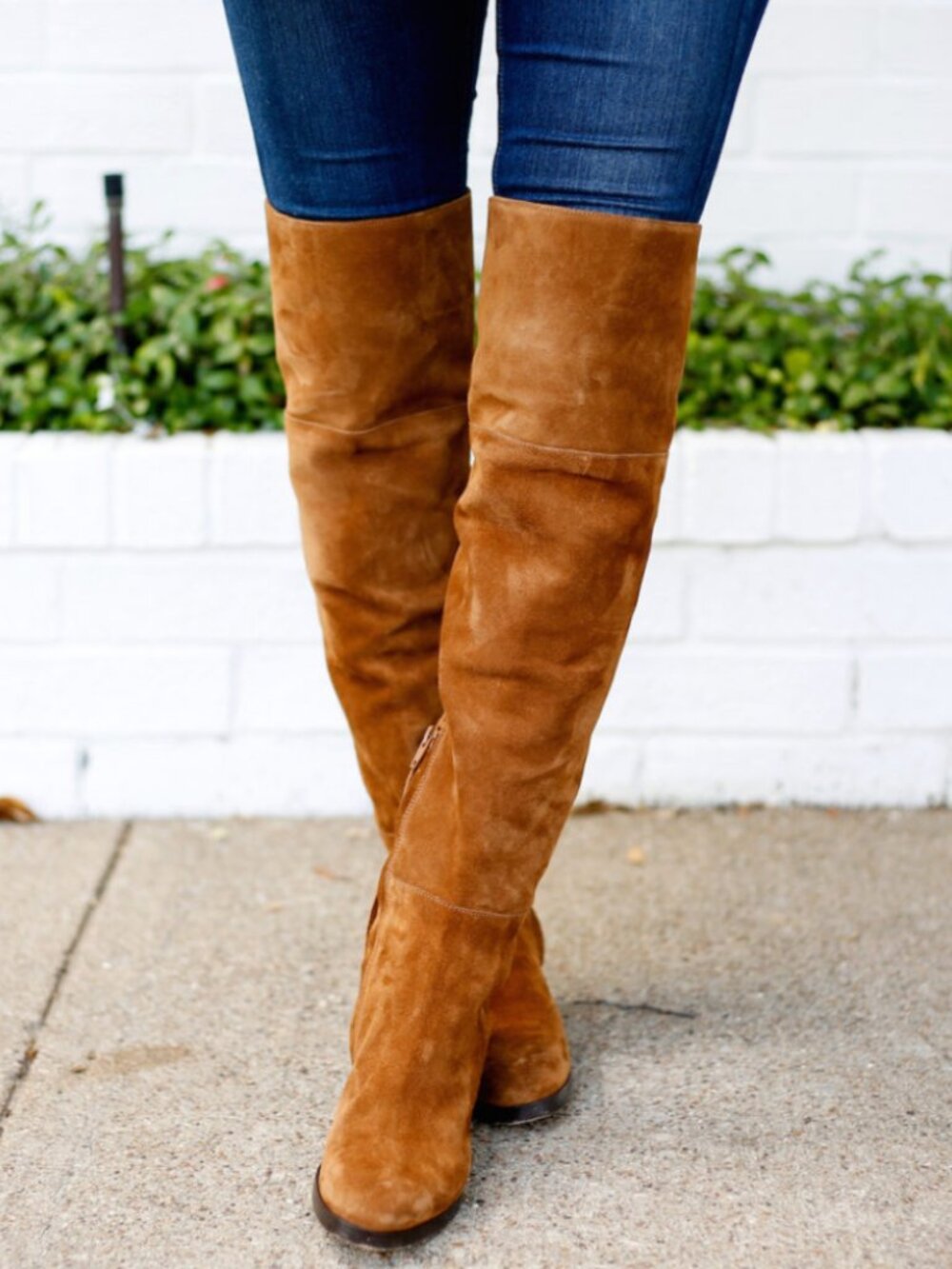 J Crew over the knee suede riding boots Sz 7 - Picture 2 of 11